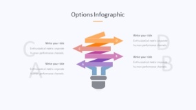 炫酷彩色电灯PPT图表下载(204)