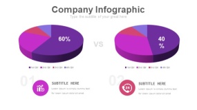 魅力紫色工作汇报PPT图表下载(298)