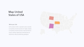 炫酷彩色美国地图PPT图表下载(434)