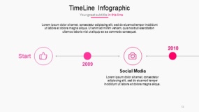 明亮多彩色系PPT图表免费下载(13)