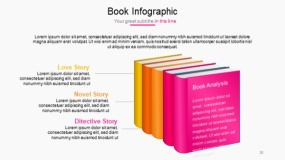 明亮多彩色系PPT图表免费下载(26)