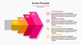 明亮多彩色系PPT图表免费下载(32)