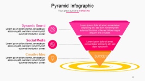 明亮多彩色系PPT图表免费下载(42)