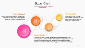 明亮多彩色系PPT图表免费下载(43)