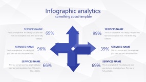 深蓝色低面多边形风格PPT免费下载(84)