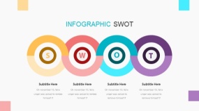 靓丽多彩SWOT优劣势分析PPT免费下载(18)