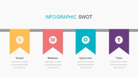 靓丽多彩SWOT优劣势分析PPT免费下载(23)