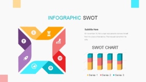 靓丽多彩SWOT优劣势分析PPT免费下载(28)