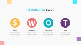 靓丽多彩SWOT优劣势分析PPT免费下载(29)