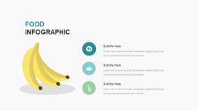 卡通美食主题PPT食物PPT图表免费下载(28)