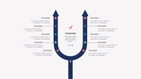 时间流程图斜箭头PPT免费下载(19)
