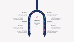 时间流程图斜箭头PPT免费下载(20)