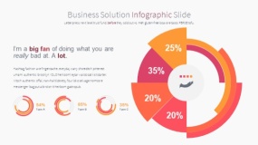 橙色商务PPT模板素材免费下载(15)