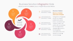 橙色商务PPT模板素材免费下载(23)