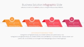 橙色商务PPT模板素材免费下载(8)