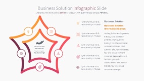 橙色商务PPT模板素材免费下载(9)