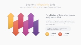 炫彩创意弧形素材PPT图表下载(12)