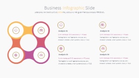 炫彩创意弧形素材PPT图表下载(15)