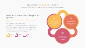 炫彩创意弧形素材PPT图表下载(16)