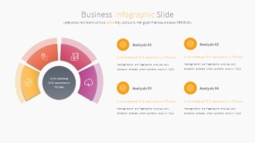 炫彩创意弧形素材PPT图表下载(19)