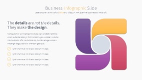 炫彩创意弧形素材PPT图表下载(20)