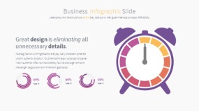 炫彩创意弧形素材PPT图表下载(25)