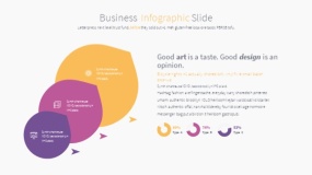 炫彩创意弧形素材PPT图表下载(27)