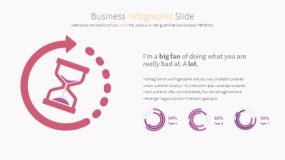 炫彩创意弧形素材PPT图表下载(32)