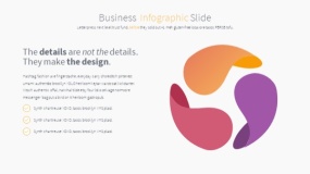 炫彩创意弧形素材PPT图表下载(6)