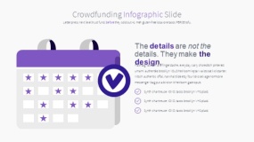 商务蓝色众筹融资PPT图表下载(12)