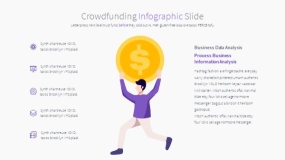 商务蓝色众筹融资PPT图表下载(15)