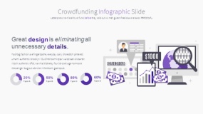 商务蓝色众筹融资PPT图表下载(19)