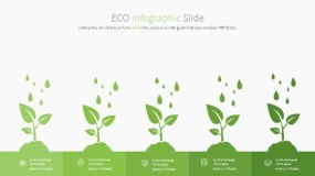 绿色环保生态能源PPT图表免费下载(21)