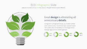 绿色环保生态能源PPT图表免费下载(28)