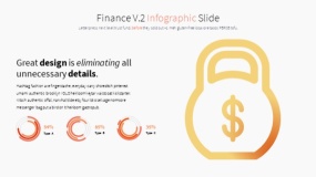 金色渐变卡通投资理财图标PPT图表下载(16)