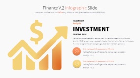 金色渐变卡通投资理财图标PPT图表下载(17)