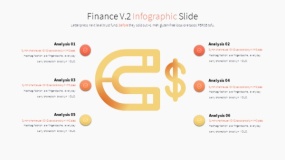 金色渐变卡通投资理财图标PPT图表下载(20)