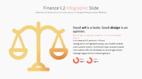 金色渐变卡通投资理财图标PPT图表下载(23)