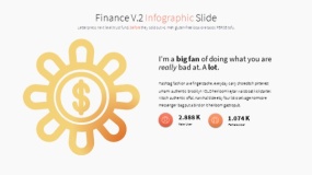 金色渐变卡通投资理财图标PPT图表下载(29)