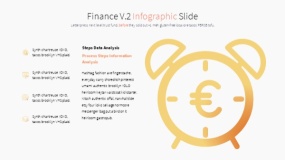 金色渐变卡通投资理财图标PPT图表下载(8)