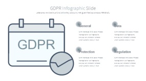 线条边框GDPR信息图PPT图表下载(10)