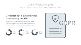 线条边框GDPR信息图PPT图表下载(11)