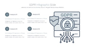 线条边框GDPR信息图PPT图表下载(15)