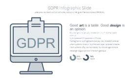 线条边框GDPR信息图PPT图表下载(18)