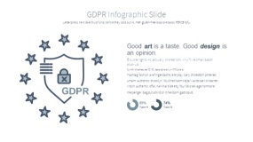 线条边框GDPR信息图PPT图表下载(25)