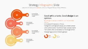 橙色主题PPT逻辑图表免费下载(1)