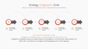 橙色主题PPT逻辑图表免费下载(10)