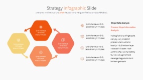 橙色主题PPT逻辑图表免费下载(22)