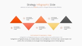 橙色主题PPT逻辑图表免费下载(33)
