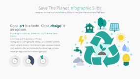 卡通地球生态环境的PPT图表下载(27)